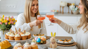 Easter brunch with friends